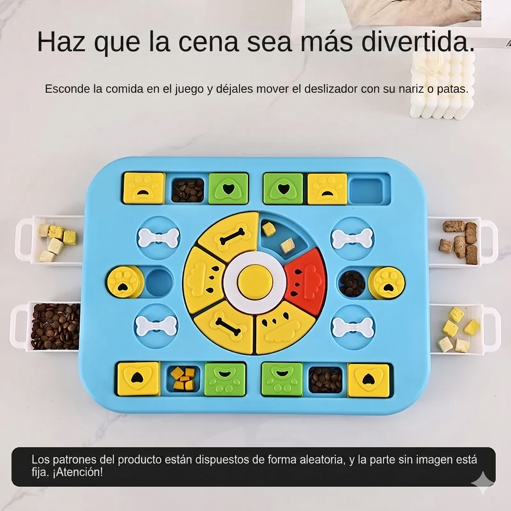 Juguete Puzzle Interactivo para Perros — Juego Mental Antiestrés