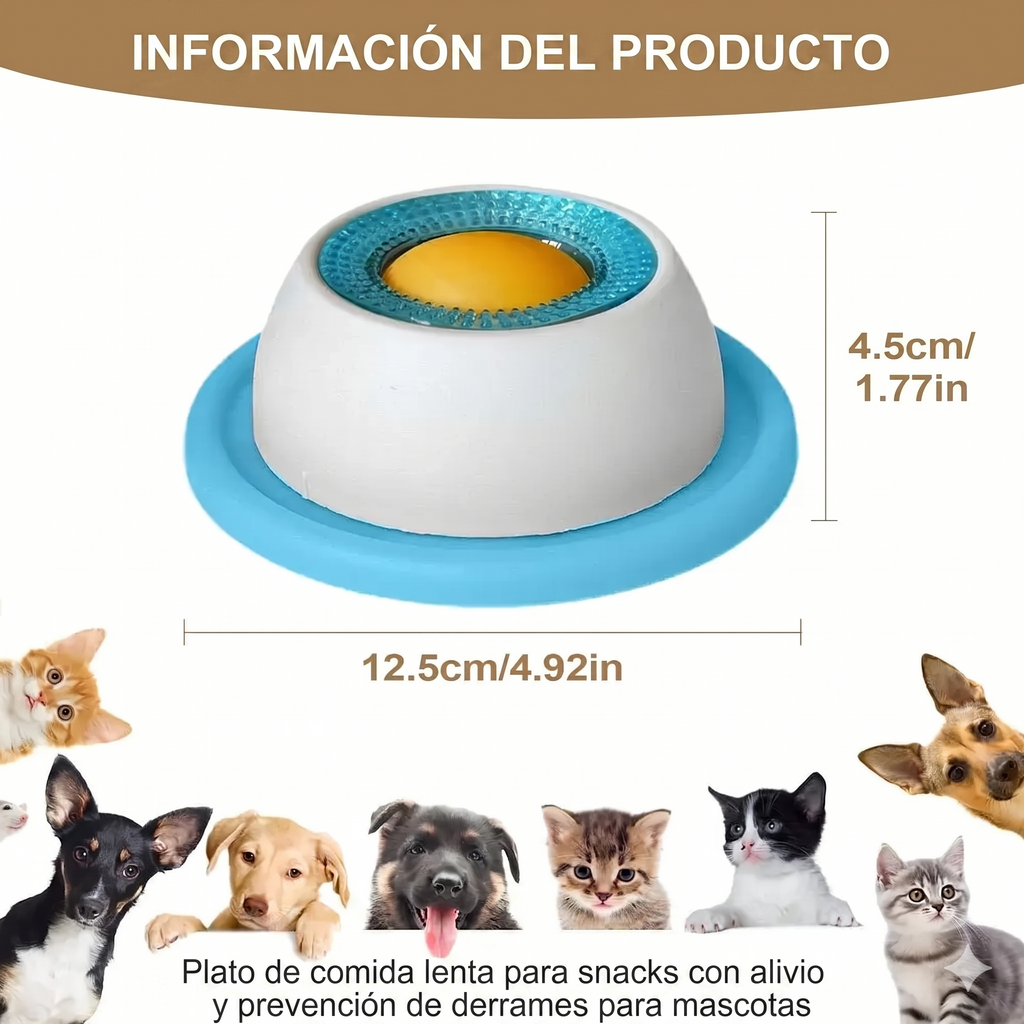 Comedero Interactivo para Perros — Juguete Antiaburrimiento