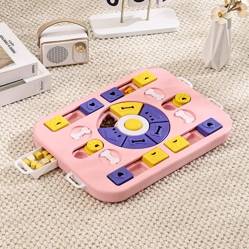 Juguete Puzzle Interactivo para Perros — Juego Mental Antiestrés